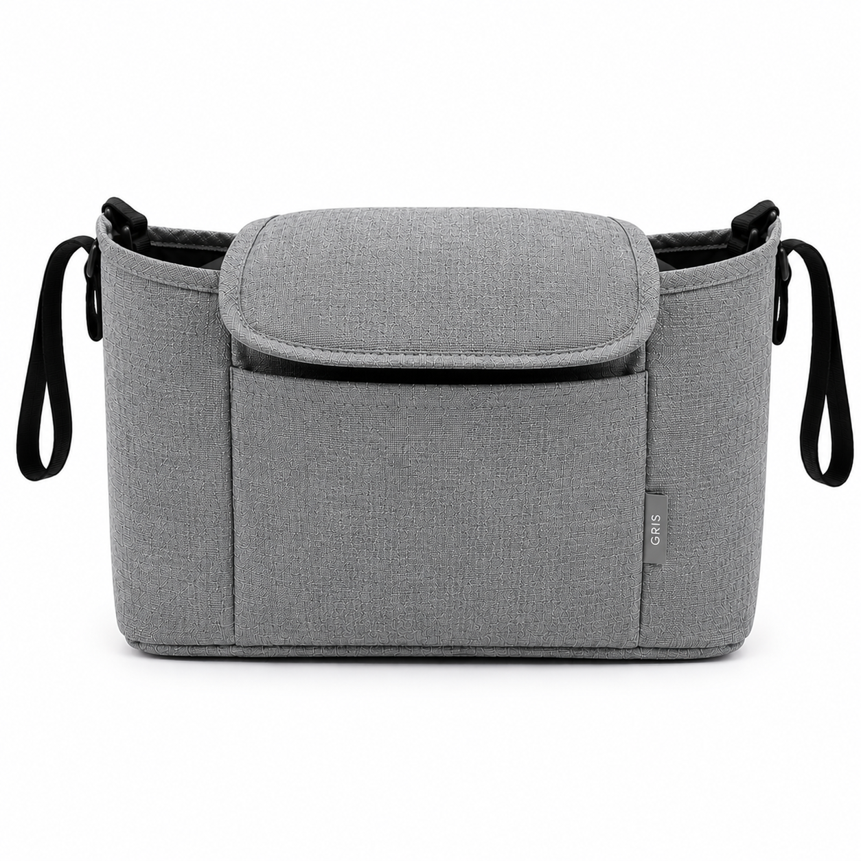 🍼 Organizador Universal para Carrito de Bebé Gran Capacidad con Portavasos