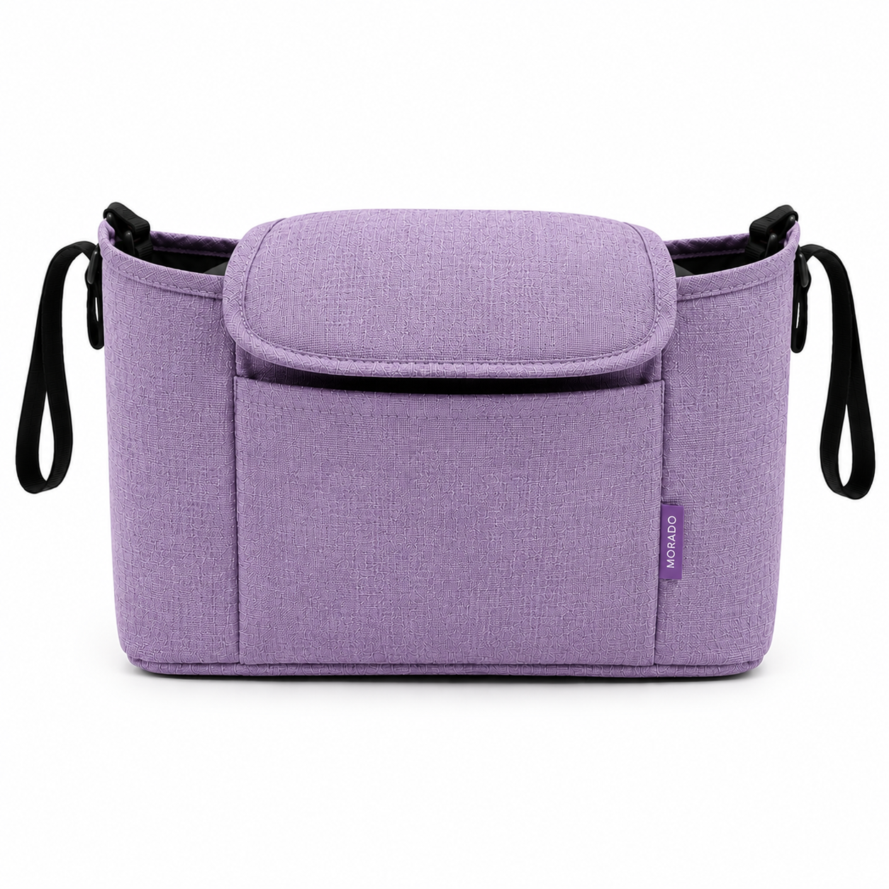 🍼 Organizador Universal para Carrito de Bebé Gran Capacidad con Portavasos